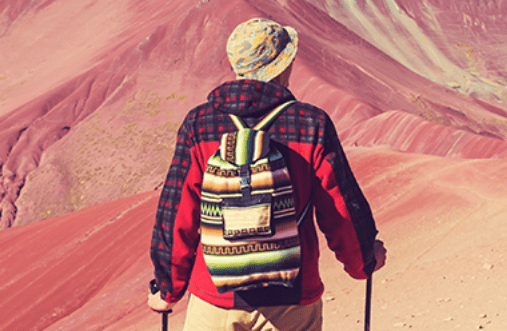 Man-Trekking-With-Bag