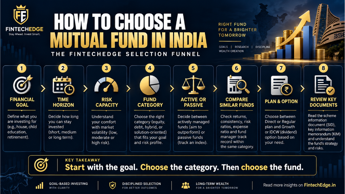 How to choose a mutual fund in India